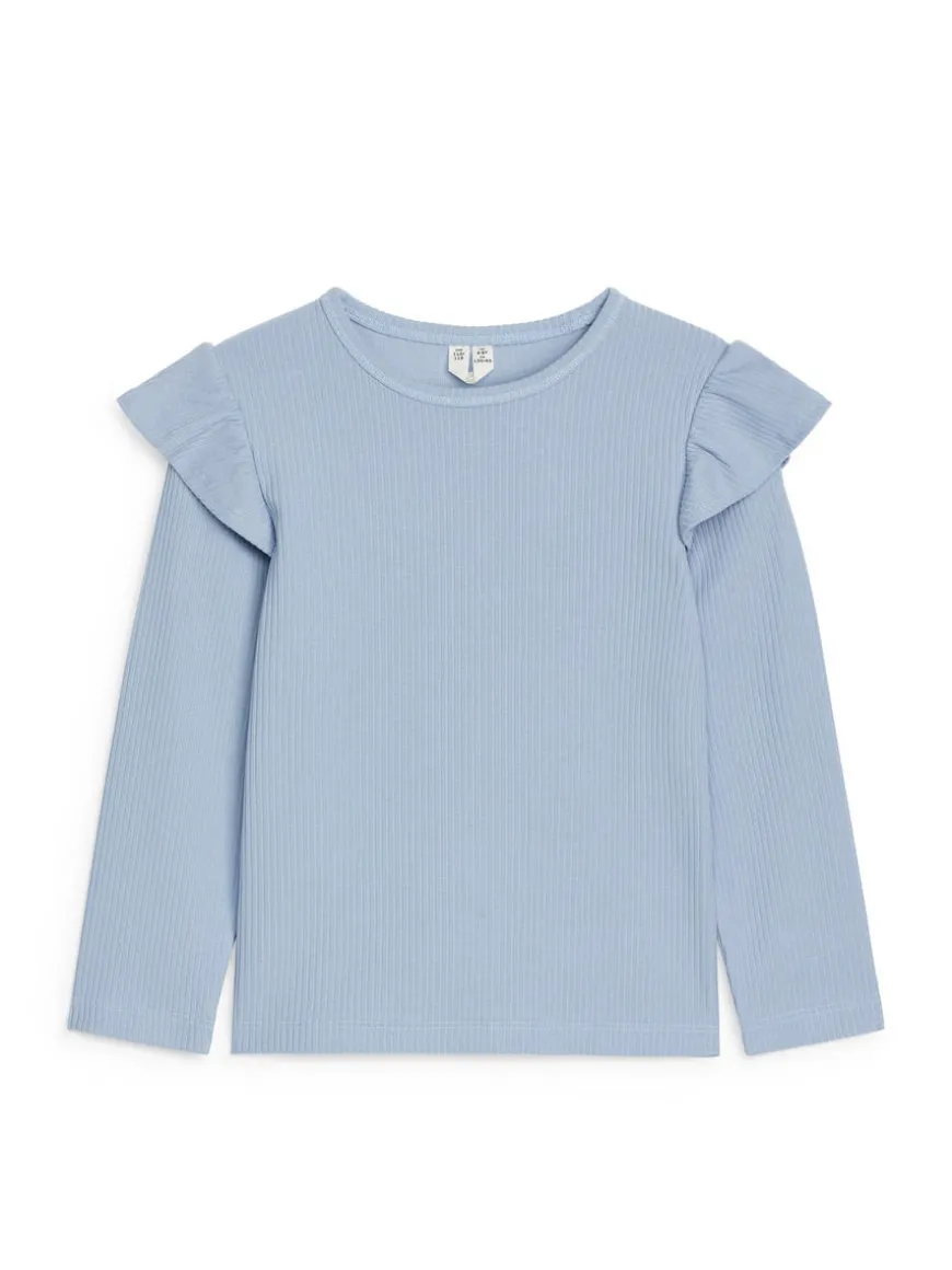 Frilled Jersey Top