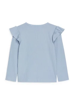 Frilled Jersey Top