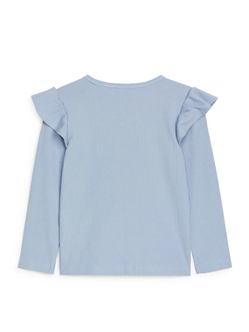 Frilled Jersey Top
