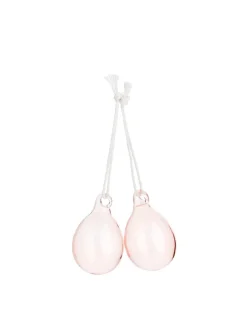 Glass Eggs Set Of 2