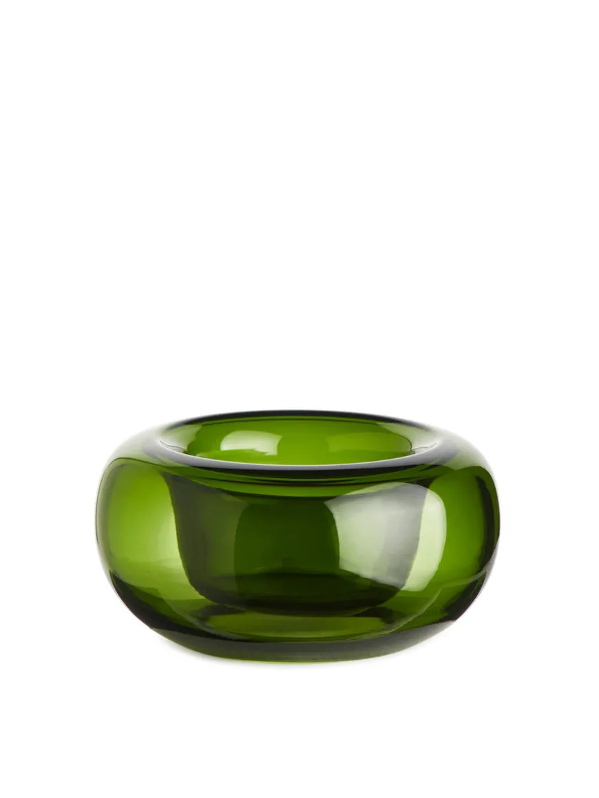 Glass Tealight Holder