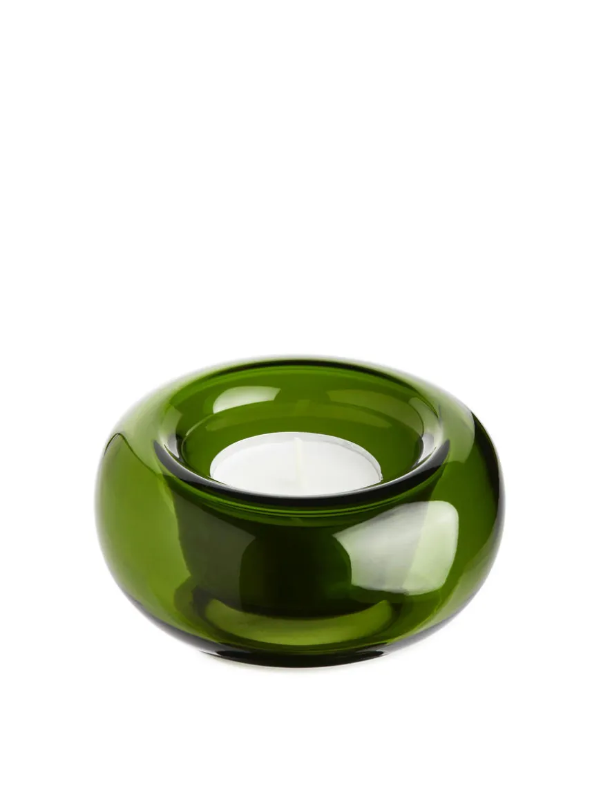 Glass Tealight Holder