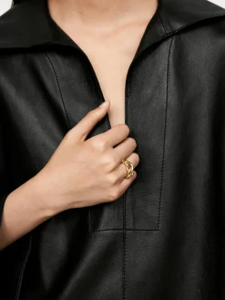 Gold-Plated Chain Ring