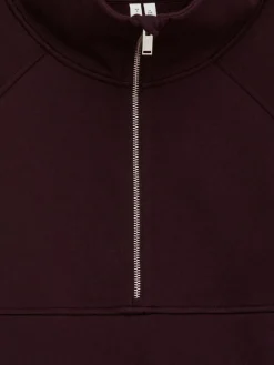 Half-Zip Cotton Sweatshirt