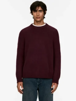 Heavy Knit Wool Blend Jumper