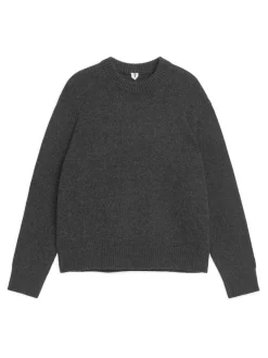 Heavy Knit Wool Blend Jumper