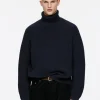 Heavy Wool Roll-Neck Jumper