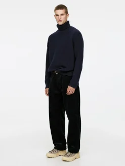 Heavy Wool Roll-Neck Jumper