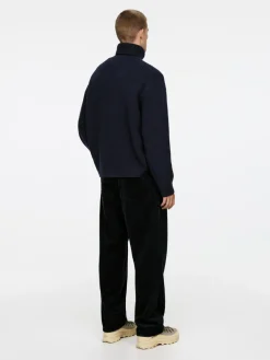 Heavy Wool Roll-Neck Jumper