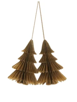 Honeycomb Ornaments Set Of 2