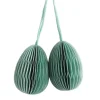Honeycomb Ornaments Set Of 2