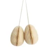 Honeycomb Ornaments Set Of 2