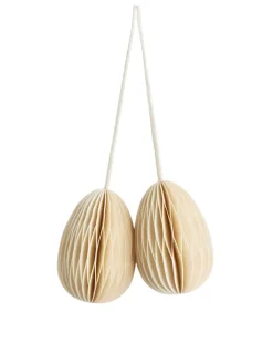 Honeycomb Ornaments Set Of 2