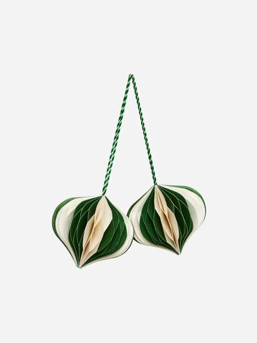 Honeycomb Ornaments Set Of 2