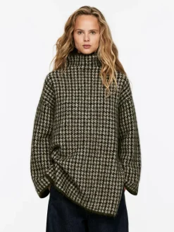 Jacquard-Knit Jumper