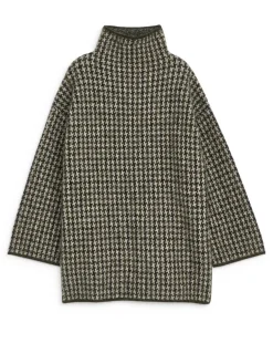 Jacquard-Knit Jumper