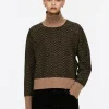 Jaquard-Knit Wool Jumper