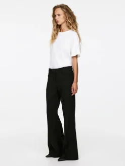 Kick-Flare Tailored Trousers