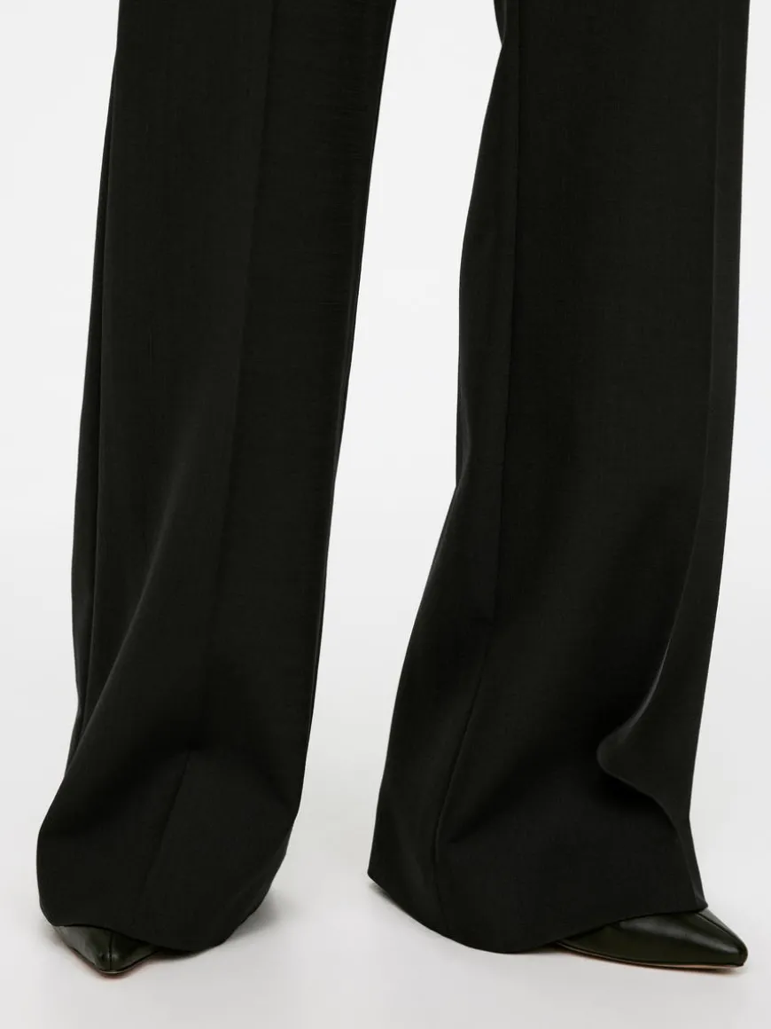 Kick-Flare Tailored Trousers