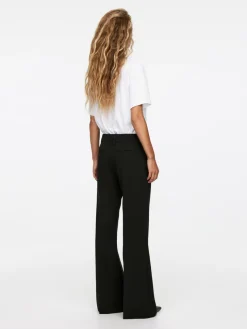 Kick-Flare Tailored Trousers