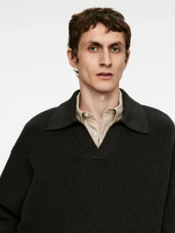 Knitted Polo Jumper