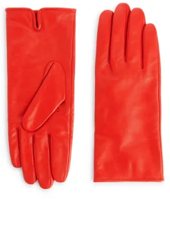 Lined Leather Gloves