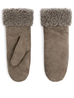 Lined Suede Mittens