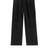 Linen Drawstring Trousers