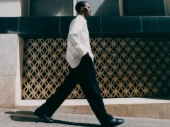 Linen Drawstring Trousers