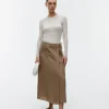 Linen Wrap Skirt