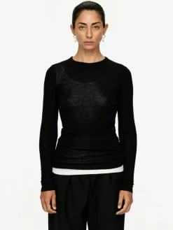 Long-Sleeved Merino Top