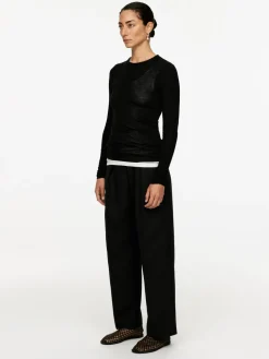 Long-Sleeved Merino Top