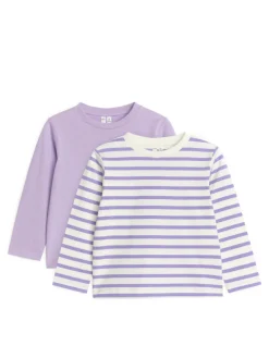 Long-Sleeved T-Shirt Set Of 2