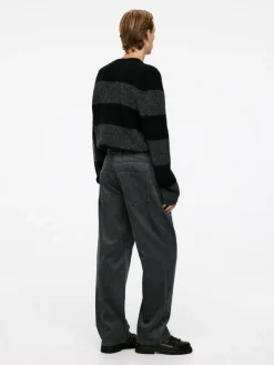 Loose Fit Courduroy Trousers
