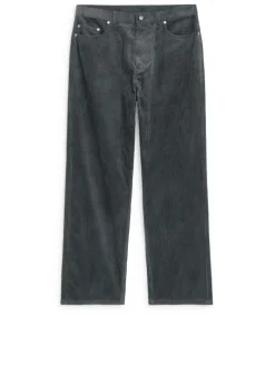 Loose Fit Courduroy Trousers