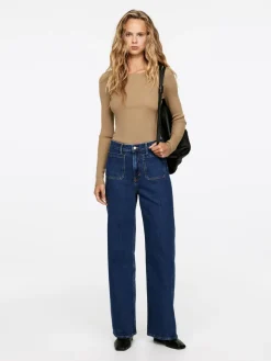 LUPINE High Flared Stretch Jeans
