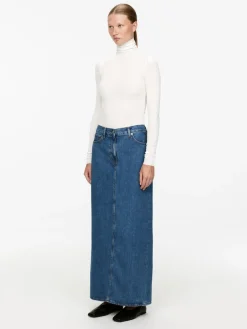 Maxi Denim Skirt