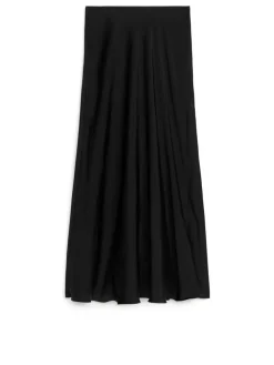 Maxi Satin Skirt