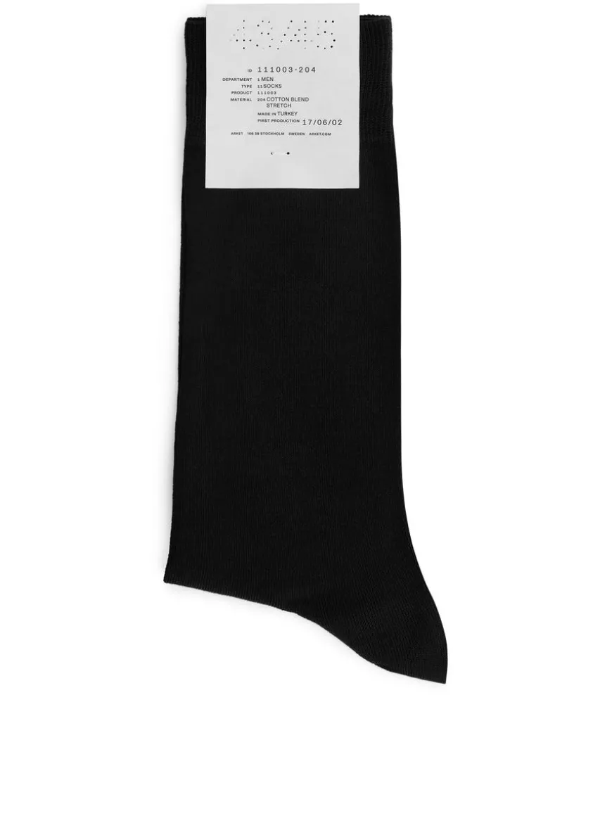 Mercerised Cotton Socks Plain