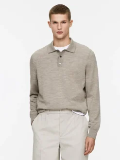 Merino Polo Jumper