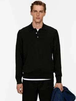 Merino Polo Jumper