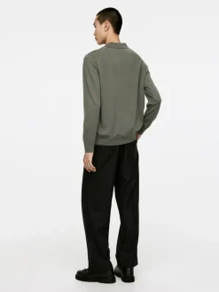 Merino Polo Jumper