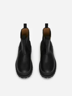 Mudguard Leather Chelsea Boots