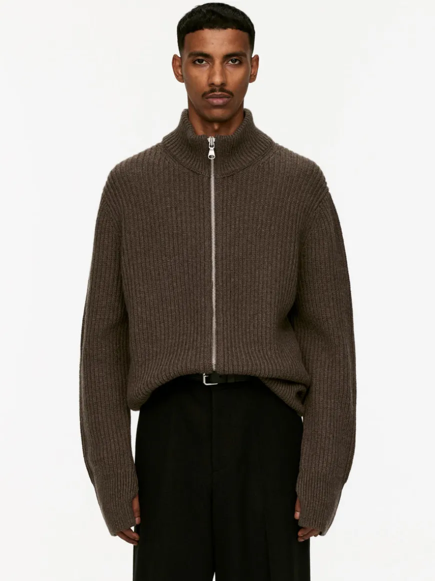 Nativa Wool Zip Cardigan