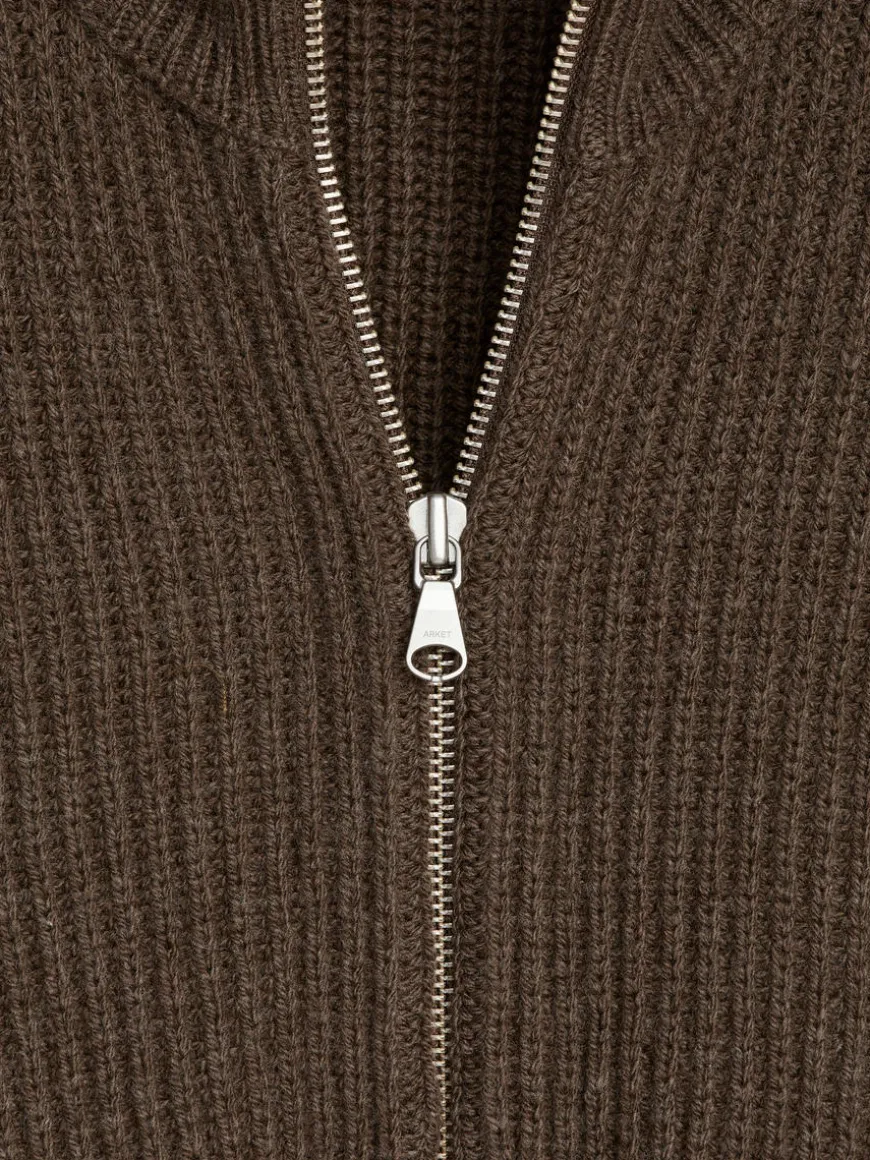 Nativa Wool Zip Cardigan