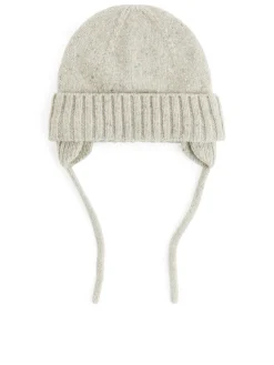 Neps Wool-Blend Earflap Beanie