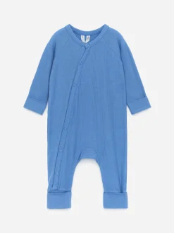 Newborn Smooth Rib Pyjama