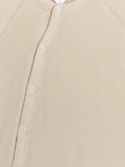 Newborn Smooth Rib Pyjama