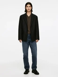 OCEAN Loose Straight Jeans