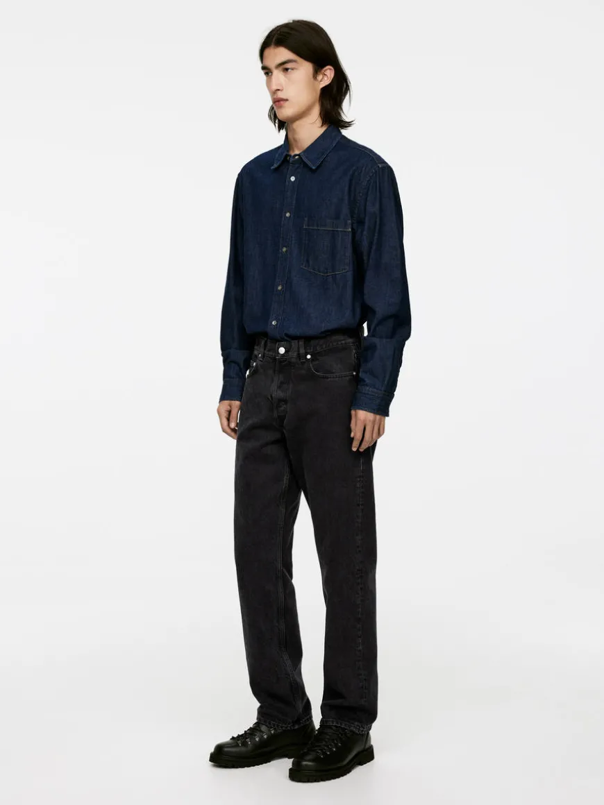 OCEAN Loose Straight Jeans